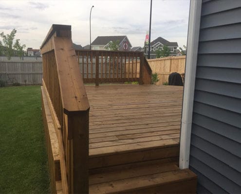 deck-new-paint in barrie