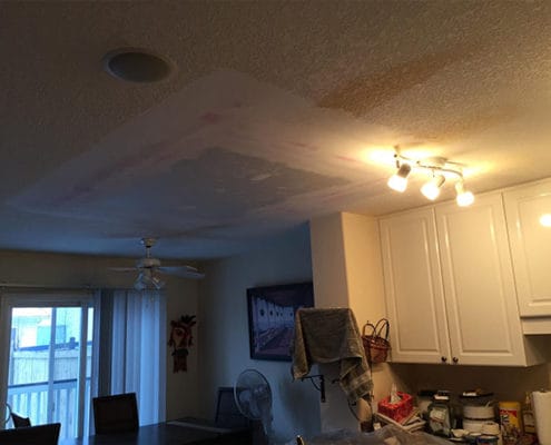 popcorn-ceiling-repair in barrie