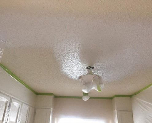 popcorn-ceiling-repair-removal in barrie house