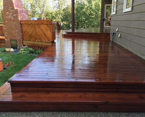 refinshing deck in barrie